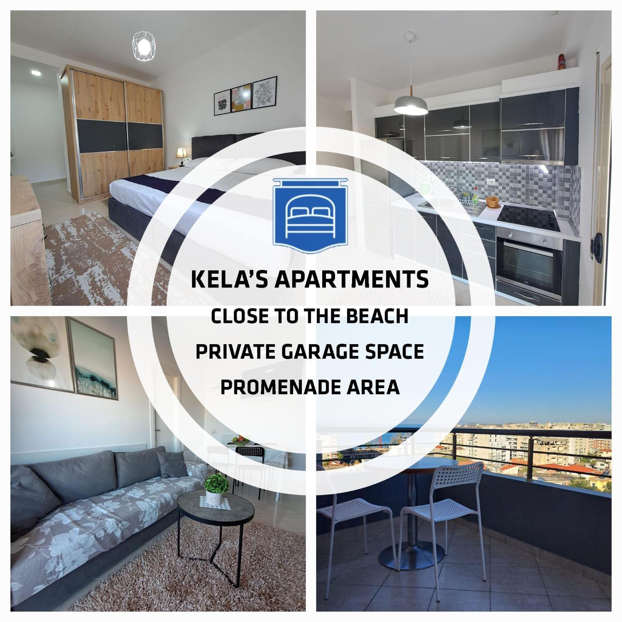 Seaview Gateway 2 Bedrooms Apartment & Garage Vlorë Exteriör bild